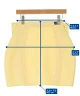 ELISABETTA FRANCHI（エリザベッタフランキ）ミニスカート 黄 サイズ:40(M位) レディース/2200667137189