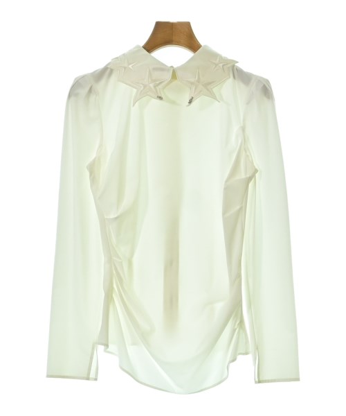 ELISABETTA FRANCHI(エリザベッタフランキ)ブラウス 白 サイズ:40(M位)/2200663717156