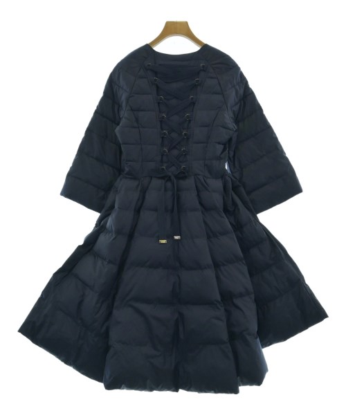 ELISABETTA FRANCHI（エリザベッタフランキ）ダウンコート 紺 サイズ:40(M位) レディース/2200722662113