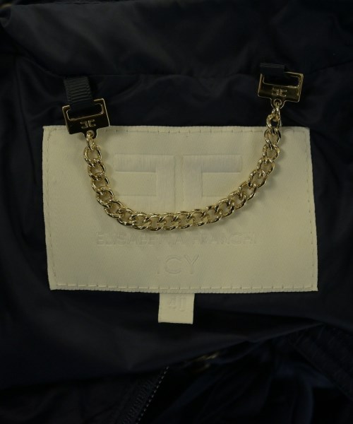 ELISABETTA FRANCHI（エリザベッタフランキ）ダウンコート 紺 サイズ:40(M位) レディース/2200722662113