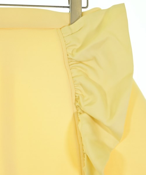 ELISABETTA FRANCHI（エリザベッタフランキ）ひざ丈スカート 黄 サイズ:40(M位) レディース/2200726009051