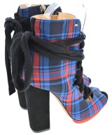 ELISABETTA FRANCHI（エリザベッタフランキ）ブーツ 青 サイズ:EU37(23.5cm位) レディース/2200725694234