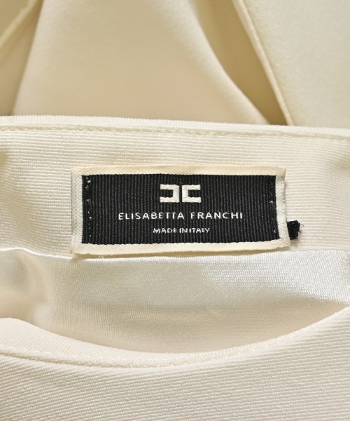 ELISABETTA FRANCHI（エリザベッタフランキ）ワンピース 白 サイズ:40(M位) レディース/2200725729042