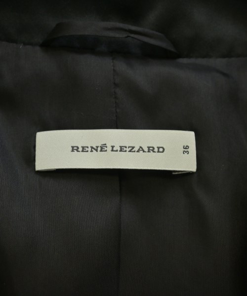 RENE LEZARD（レネレザード）ジャケット 黒 サイズ:36(XS位) レディース/2200679331018