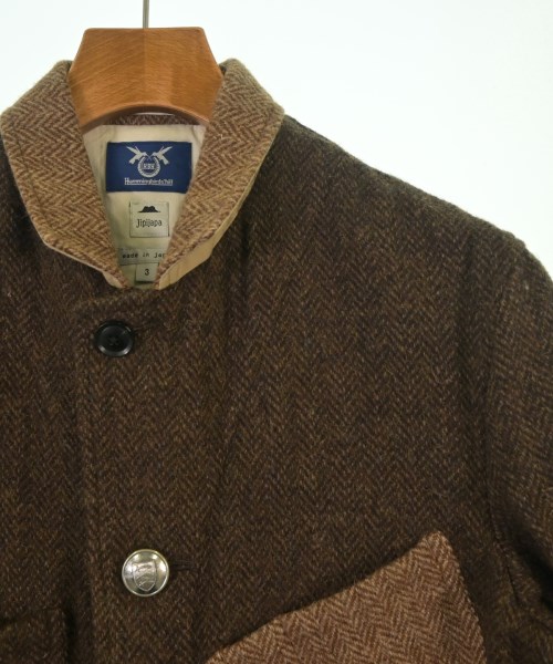Hummingbirds'hill（ハミングバーズヒル）カジュアルジャケット 茶 サイズ:3(L位) メンズ/2200637042017