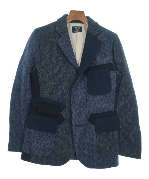 Hummingbirds'hill(ハミングバーズヒル)カジュアルジャケット 青 サイズ:1(S位)/2200658755019