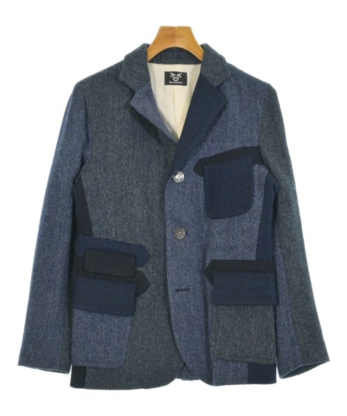 Hummingbirds'hill(ハミングバーズヒル)カジュアルジャケット 青 サイズ:2(M位)/2200658755040