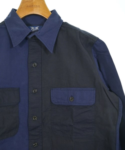 Hummingbirds'hill（ハミングバーズヒル）カジュアルシャツ 紺 サイズ:S メンズ/2200658755132
