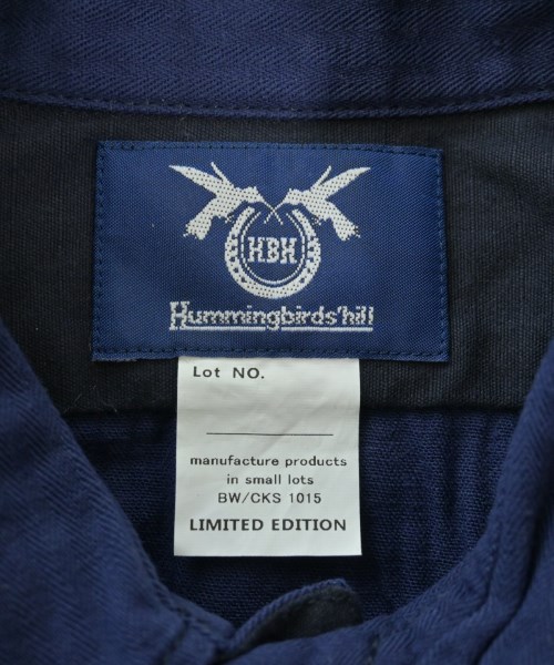 Hummingbirds'hill（ハミングバーズヒル）カジュアルシャツ 紺 サイズ:M メンズ/2200658755187