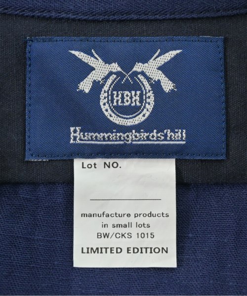 Hummingbirds'hill（ハミングバーズヒル）カジュアルシャツ 紺 サイズ:M メンズ/2200658755200