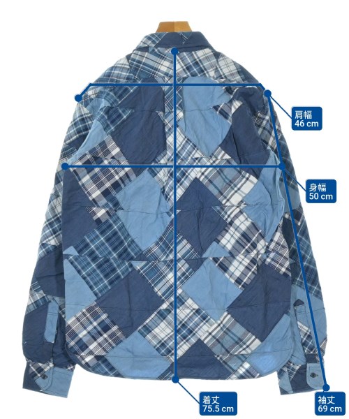 Hummingbirds'hill（ハミングバーズヒル）カジュアルシャツ 青 サイズ:L メンズ/2200658755231