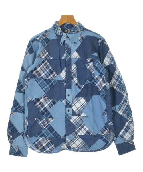 Hummingbirds'hill(ハミングバーズヒル)カジュアルシャツ 青 サイズ:L/2200658755248