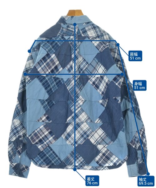 Hummingbirds'hill（ハミングバーズヒル）カジュアルシャツ 青 サイズ:L メンズ/2200658755255