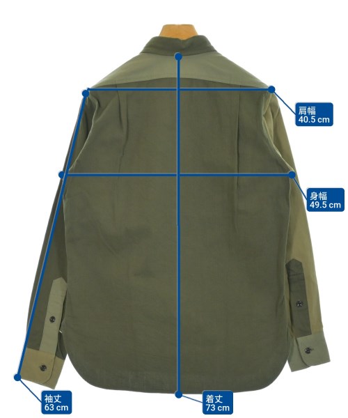 Hummingbirds'hill（ハミングバーズヒル）カジュアルシャツ カーキ サイズ:S メンズ/2200658755330