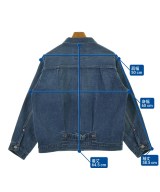 Hummingbirds'hill（ハミングバーズヒル）デニムジャケット 青 サイズ:42(XS位) メンズ/2200653105031