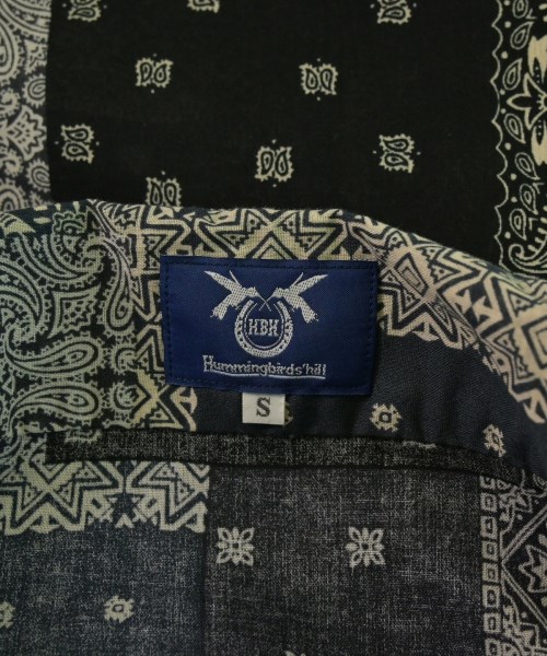 Hummingbirds'hill（ハミングバーズヒル）カジュアルシャツ 黒 サイズ:S メンズ/2200653105048