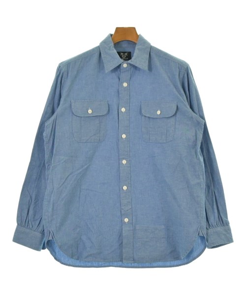 Hummingbirds'hill(ハミングバーズヒル)カジュアルシャツ 青 サイズ:M/2200653105055