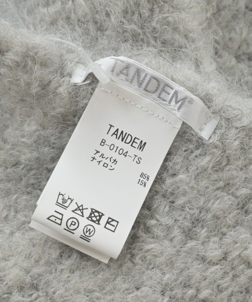 TANDEM（タンデム）マフラー グレー サイズ:- レディース/2200665068027