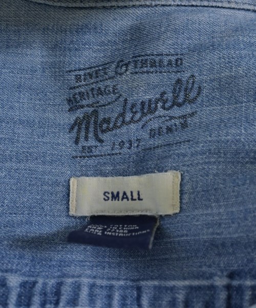 Madewell（メイドウェル）ブラウス 青 サイズ:S レディース/2200722778081
