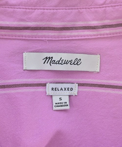 Madewell（メイドウェル）カジュアルシャツ ピンク サイズ:S レディース/2200688748029