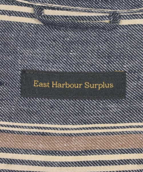 EAST HARBOUR SURPLUS（イーストハーバーサープラス）カジュアルシャツ 紺 サイズ:46(M位) メンズ/2200725822040