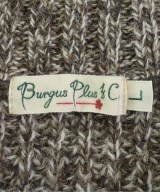 BURGUS PLUS（バーガスプラス）ニット・セーター 茶 サイズ:L メンズ/2200612128071