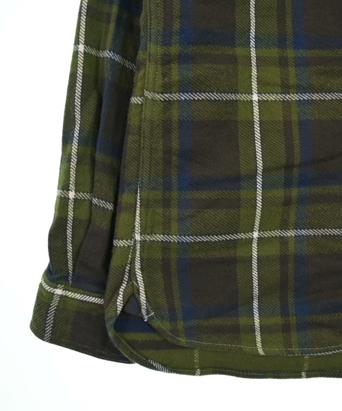 BURGUS PLUS（バーガスプラス）カジュアルシャツ カーキ サイズ:XL メンズ/2200645535167