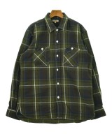 BURGUS PLUS（バーガスプラス）カジュアルシャツ カーキ サイズ:XL メンズ/2200645535167