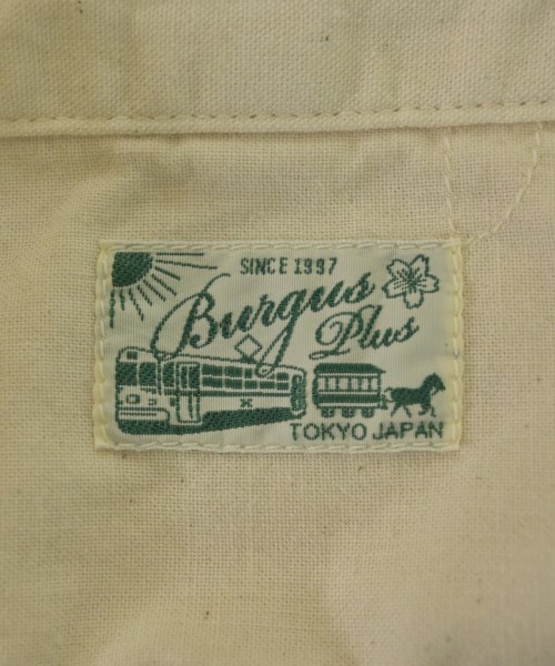 BURGUS PLUS（バーガスプラス）カジュアルシャツ 白 サイズ:XL メンズ/2200718900083