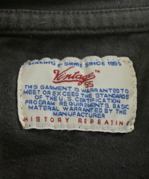 Vintage 55（ヴィンテージフィフティーファイブ）Tシャツ・カットソー グレー サイズ:-(S位) メンズ/2200724936106