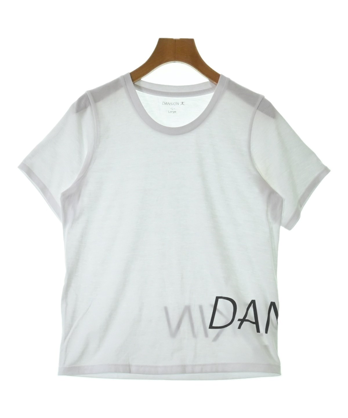 DANSKIN（ダンスキン）Tシャツ・カットソー 白 サイズ:L