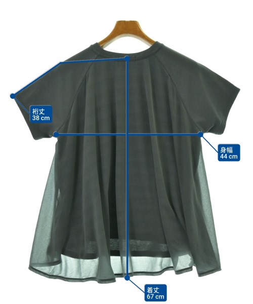 DANSKIN（ダンスキン）Tシャツ・カットソー グレー サイズ:M レディース/2200659174192