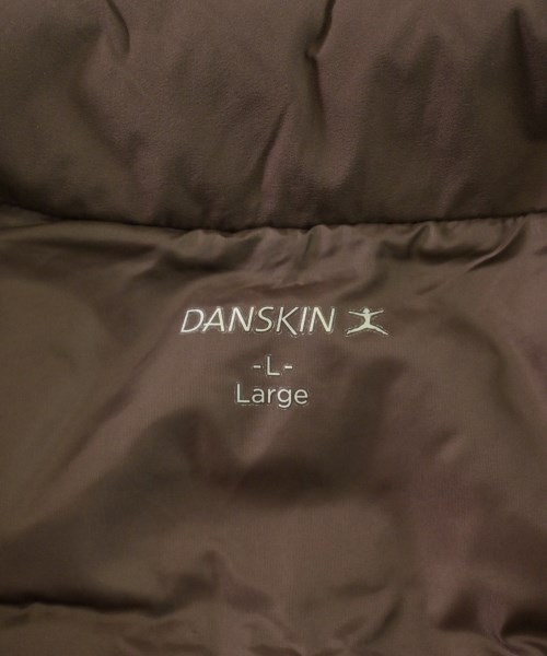 DANSKIN（ダンスキン）ダウンジャケット/ダウンベスト 茶 サイズ:L レディース/2200709335023
