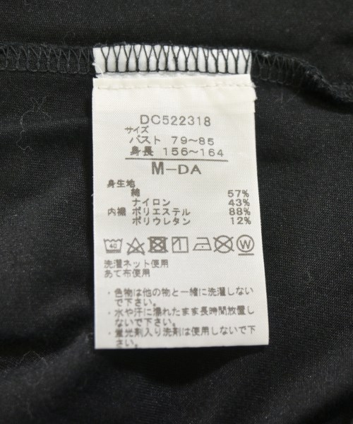 DANSKIN（ダンスキン）Tシャツ・カットソー 黒 サイズ:M レディース/2200720663020