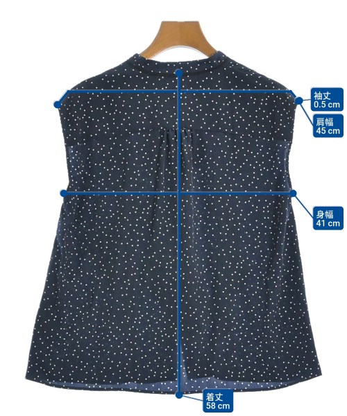 anni plus（アニープラス）ブラウス 紺 サイズ:1(S位) レディース/2200615352664