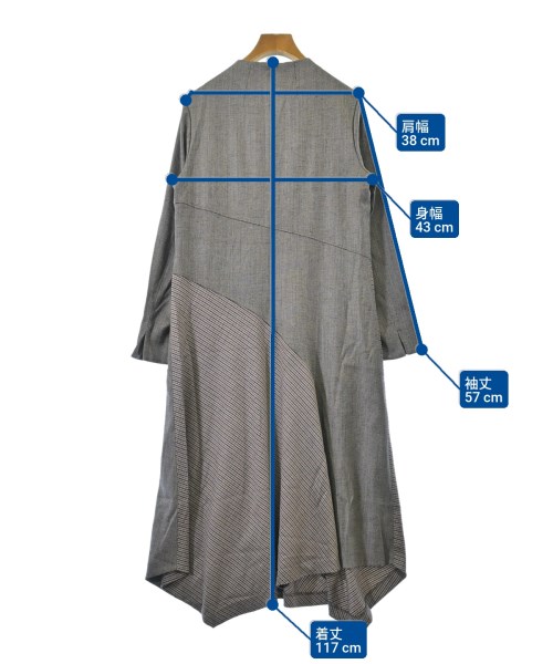 anni plus（アニープラス）ワンピース グレー サイズ:2(M位) レディース/2200619798093