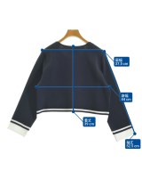 anni plus（アニープラス）ノーカラージャケット 紺 サイズ:1(S位) レディース/2200669781328