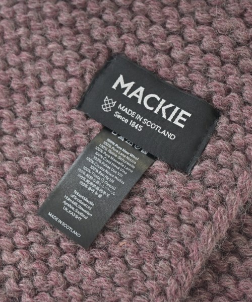 MACKIE（マッキー）マフラー 赤 サイズ:- メンズ/2200724310333