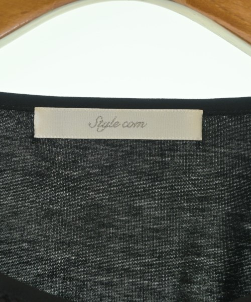 Style com（スタイルコム）Tシャツ・カットソー 黒 サイズ:11(L位) レディース/2200611758064