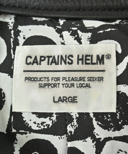CAPTAINS HELM（キャプテンズヘルム）ライダース 黒 サイズ:L メンズ/2200610443015