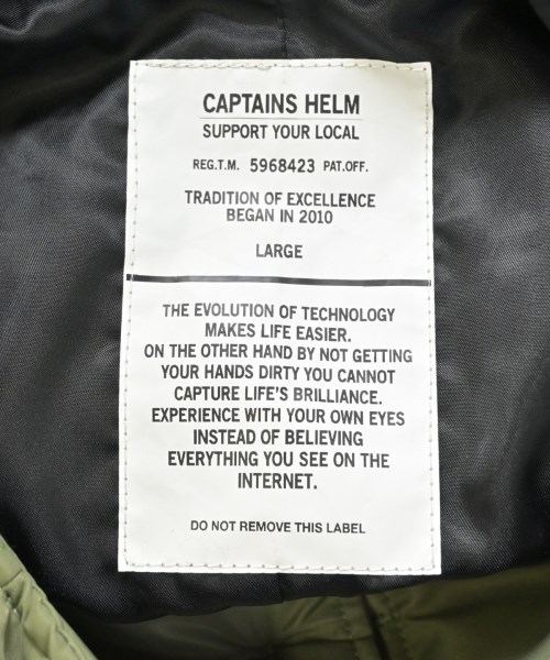 CAPTAINS HELM（キャプテンズヘルム）その他 カーキ サイズ:L メンズ/2200610443053