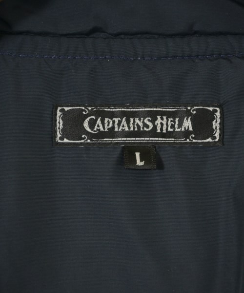CAPTAINS HELM（キャプテンズヘルム）ダウンジャケット/ダウンベスト 紺 サイズ:L メンズ/2200619364021