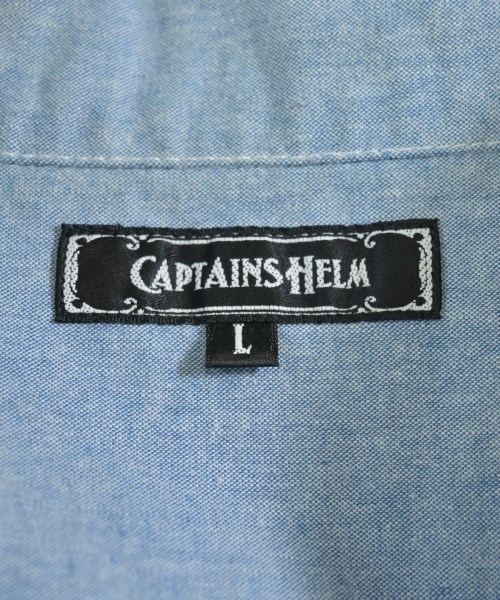 CAPTAINS HELM（キャプテンズヘルム）カジュアルシャツ 青 サイズ:L メンズ/2200619364212
