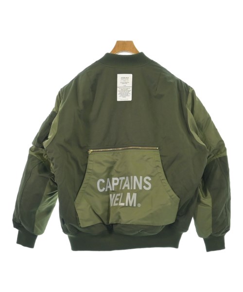 CAPTAINS HELM（キャプテンズヘルム）ミリタリーブルゾン カーキ サイズ:XL メンズ/2200729430036