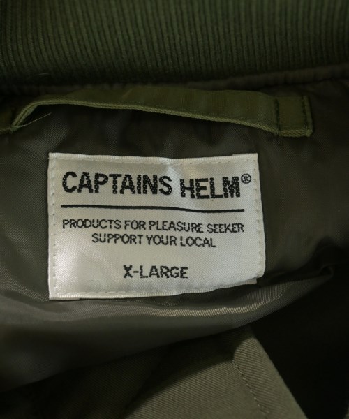 CAPTAINS HELM（キャプテンズヘルム）ミリタリーブルゾン カーキ サイズ:XL メンズ/2200729430036