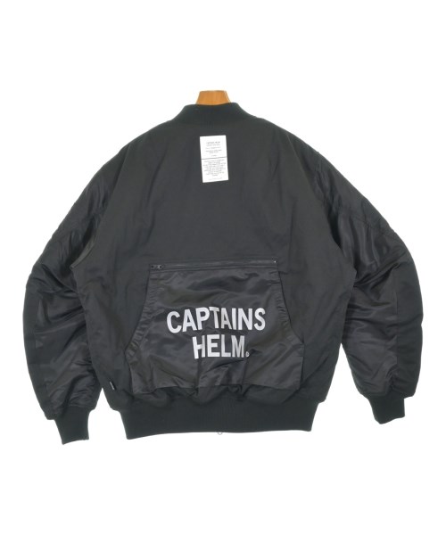 CAPTAINS HELM（キャプテンズヘルム）ミリタリーブルゾン 黒 サイズ:XL メンズ/2200729430043