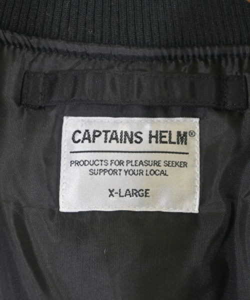 CAPTAINS HELM（キャプテンズヘルム）ミリタリーブルゾン 黒 サイズ:XL メンズ/2200729430043