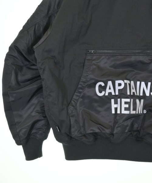 CAPTAINS HELM（キャプテンズヘルム）ミリタリーブルゾン 黒 サイズ:XL メンズ/2200729430043