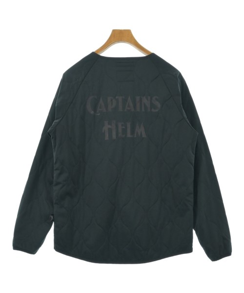 CAPTAINS HELM（キャプテンズヘルム）ダウンジャケット/ダウンベスト 黒 サイズ:L メンズ/2200729430050