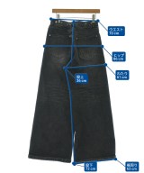 SONGZIO homme（ソンジオオム）デニムパンツ 黒 サイズ:44(S位) メンズ/2200665784019